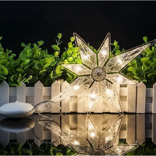 8 Diy Leds Curtain Lamps Polaris String Lamps Halloween Christmas Wedding Home Garden Decorations Light String Dropshiping