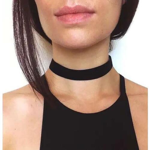 The original sufeng velveteen necklace short style choker chain Korean style retro fashion lace collar collar collar female