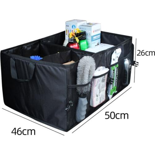 Big Capacity Car Storage Box Car Trunk Organizer Eco-Friendly Super Durable Collapsible Cargo Storage Tool Auto Trucks Trunk Box