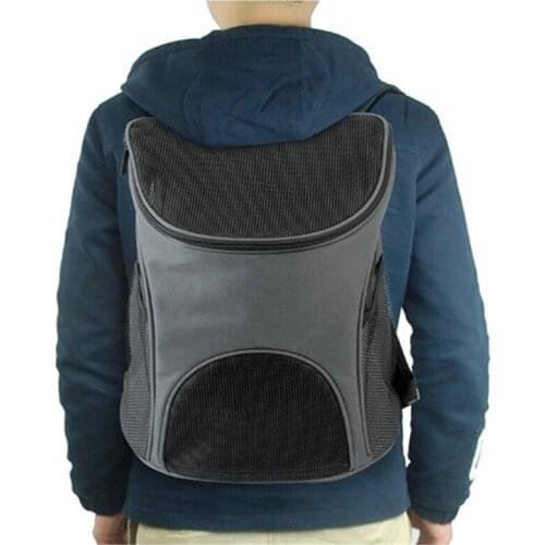 Dog Bag Breathable Dog Backpack Large Capacity Cat Carrying Bag Portable Outdoor Travel Pet Carrier