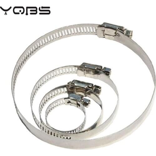 YQBS Hose Clip Clamp Worm Drive Jubilee Type Pipe Air Water Fuel Radiator Clips