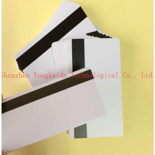 3000pcs/lot printable Blank PVC Card Hico magnetic stripe Card