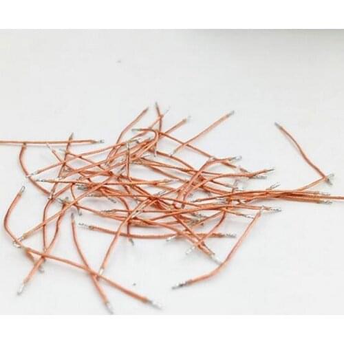 500Pcs DIY Earphone Unit Welding Line Connection Wire OFC Soldering Cable Over Bridge Tin Cable For Repair Earphones