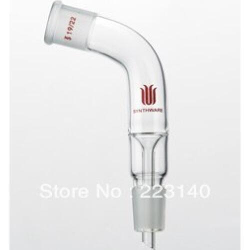 A891922 synthware,Adapter, distilling, bent, 105, Joints:19/22