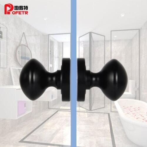 Aluminum Wooden Glass Door Knob Pull Handle Shower Box