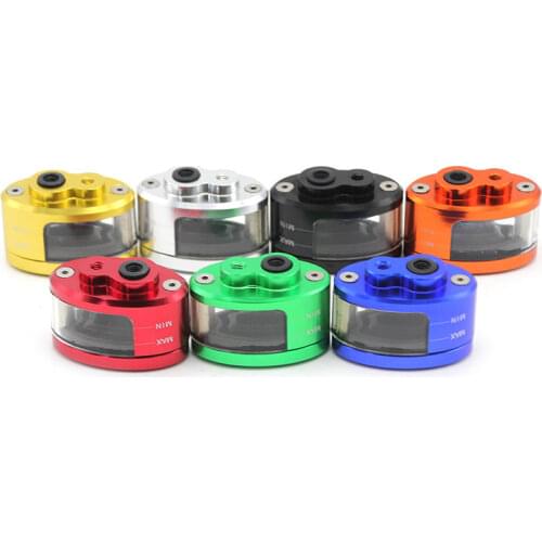 RizomaUniversal Motorcycle Motorbike CNC Brake Clutch Tank Cylinder Fluid Oil Reservoir Cup tem For Honda Yamaha Ducati