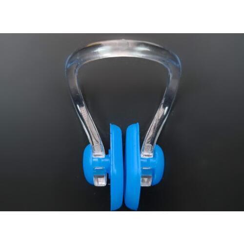 C345 Comfortable waterproof adult big child universal swimming nose clip silicone nose clip swim ming supplies 6 colors availabl