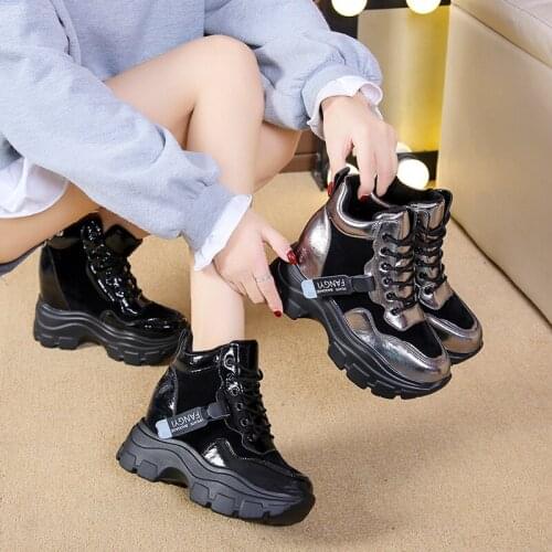 CHAXIAOA Women's Wedge Ankle Boots