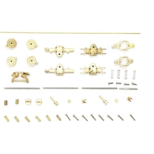 DasMikro Das87 DS87E03 4WD Unimog Axle And Suspension DIY Kit