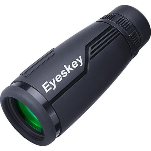 Eyeskey Compact and Portable Monocular Bak4 Prism Optics FMC Coating Waterproof HD Telescope for Outdoor Camping