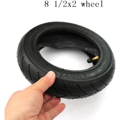 Inflatable scooter tires 8 1/2x2 wheel with inner tube tires inside and outside tire for millet electric skateboard