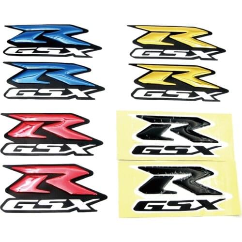 Motorcycle Stickers 3D GSXR Decorated Decals Case For Suzuki GSXR600 GSXR750 GSXR1000 K1 K3 K4 K5 K6 K7 K8 K9 K11 K12 Logo Badge