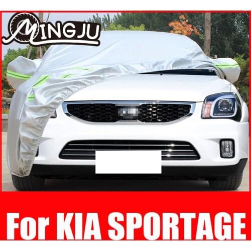 Exterior Car Cover Outdoor Protection Full Car Covers Snow Cover Sunshade Waterproof Dustproof For kia Sportage Accessiores