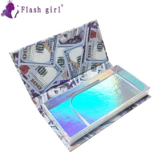 New Eyelash Packaging Box Wholesale Lashes Boxes Empty Eyelash Package Boxes Rectangle Lashes Case Eyelash Package