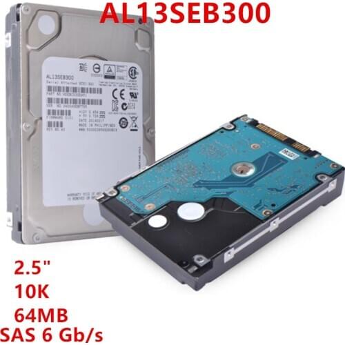 New HDD For Toshiba/Dell Brand 300GB 2.5" 10K SAS 6 Gb/s 64MB For Internal HDD For Enterprise Class HDD For AL13SEB300