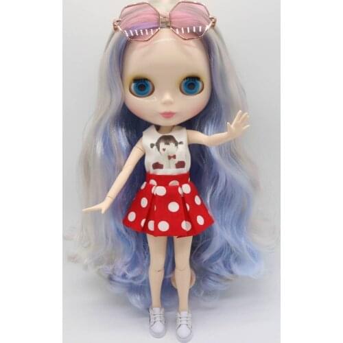 Nude Blyth Doll joint body Mixed hair fashion doll factory doll Suitable For DIY 927