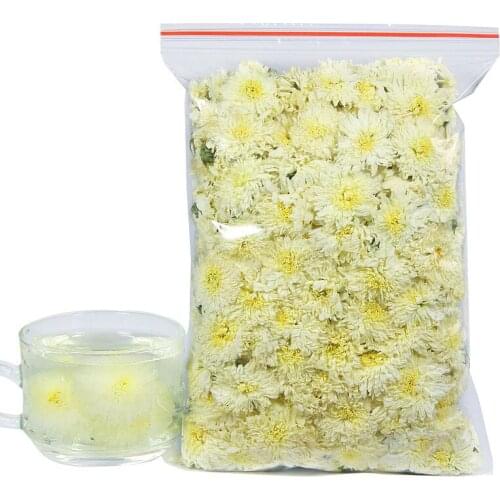 Organic Premium HuangShan White Tribute Chrysanthemum CHa 500g