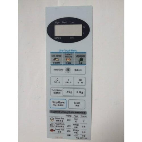 Microwave oven panel switch NN-GT347H NN-GT337H NN-S235MF NN-S235WF switch