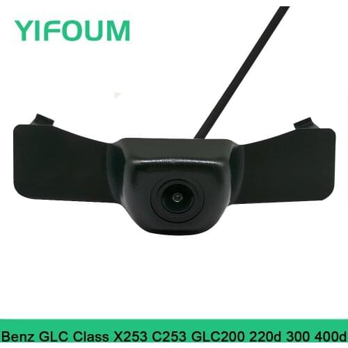 HD CCD Car Front View Parking Night Vision Positive Logo Camera For Benz GLC Class Facelift X253 C253 GLC200 220d 300 400d 2019