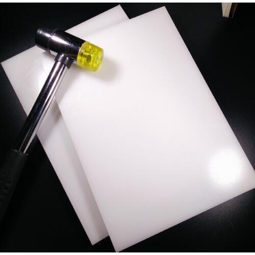 Practical Leather Hole Punching Pad Button Mounting Protection Pad DIY Cutting Board PE Leathercraft Punching Stamping Tools