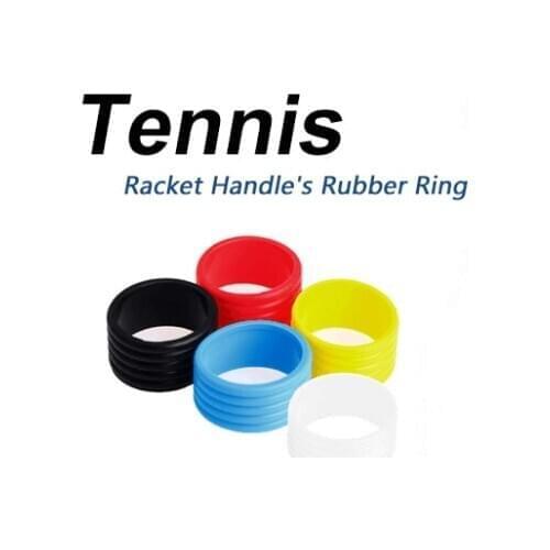Rubber Tennis Racket Handle Rubber Ring Stretchy Tennis Racket Handles Rubber Ring Tennis Racquet Band Overgrips ,ring