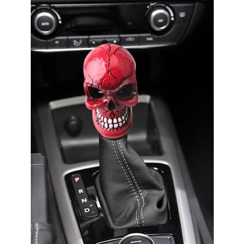 Shift Knob Universal Skull Head Lever Stick For Chevrolet Chevy Cruze Car Manual Shift Gear Lever Knob