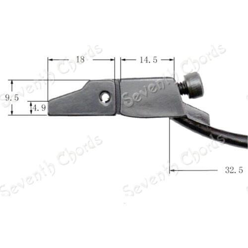 6Pcs Floyd Rose String Saddles for Guitar Tremolo Bridge Double Locking