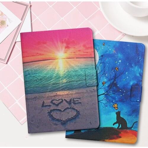 Bright Color Slim Case For Huawei MatePad T8 Kobe2-L09 Kobe2-L03 Flip Stand Tablet Cover For Huawei mate pad T8 8.0 Case Coque