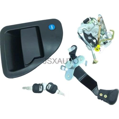 Excavator cab door lock assembly outer handle lock block excavator accessories For CATERPILLAR CAT306/307C/308/312/320