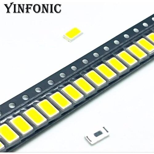 100Pcs/Lot 5630/5730-CW/WW 0.5W-150Ma 35-40lm 6500K White Light SMD 5730 5630 LED 5730 diodes (3.2~3.4V)