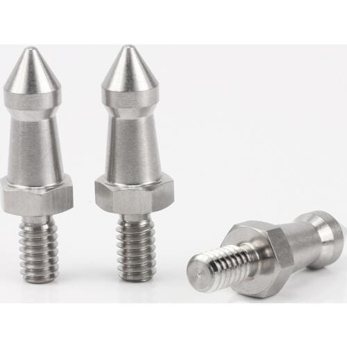 38mm Long Stainless Steel 1/4" Tripod Monopod Spike Toe fr 4K Mirrorless DSLR Camera Camcorder HDV Carbon Fiber Aluminium Tripod