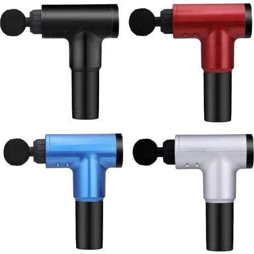 6-Speed Levels Wireless Massager Rechargeable Handheld Massage Gun Extra Quiet Fitness Sore Muscle Relax Device Machine