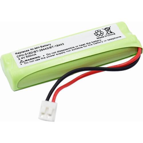 2.4V 500mAh Home Phone Walkie Talkie battery NIMH replacement battery for CPH-518D BT-28443 BT18443