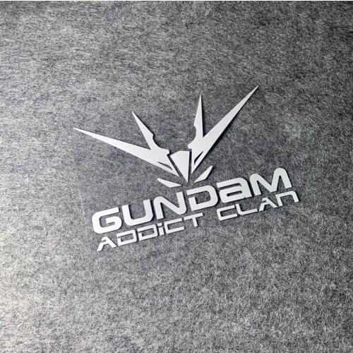 Car Styling Exterior Decorate Accessory Sticker Decal for ADDiCT CLAN Mobile Suit Classic Anime Robot