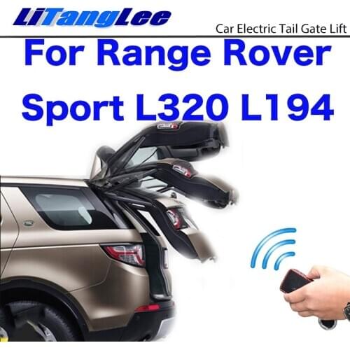 LiTangLee Car Electric Tail Gate Lift Trunk Rear Door Assist System For Range Rover Sport L320 L194 L550 2005~2020 Control