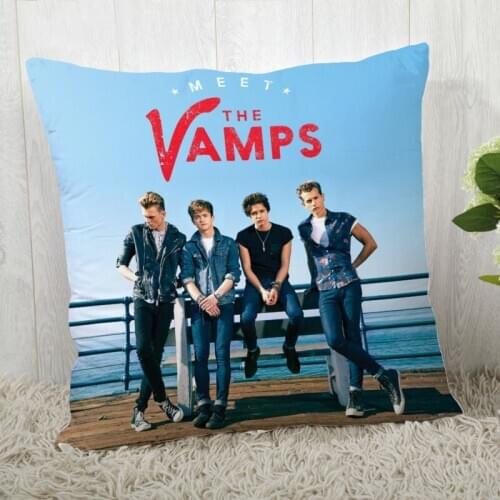 Hot Sale Custom Decorative Pillowcase Vamps Square Zippered Pillow Cover Best Nice Gift 20X20cm 35X35cm 40x40cm