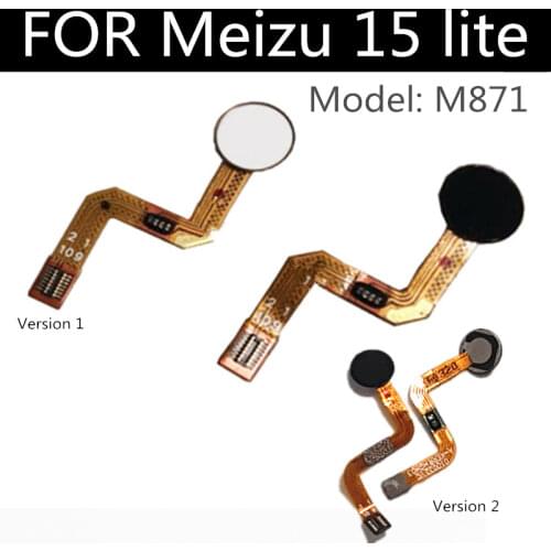 For Meizu 15 plus M15 Fingerprint Flex Cable FOR Meizu 15 lite Back Home Button Fingerprint Sensor Flex Cable Repair Parts