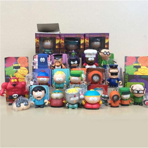 Kidrobot South Park Garrison McGee Chef Action Figure Ornament Toys Children Gifts