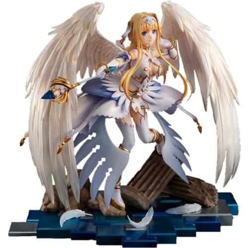 Sword Art Online Alice Shining Angel 25.5Cm Japanese Anime Model Ornaments Cartoon Toys Hand-Made Model Decoration Doll Gifts