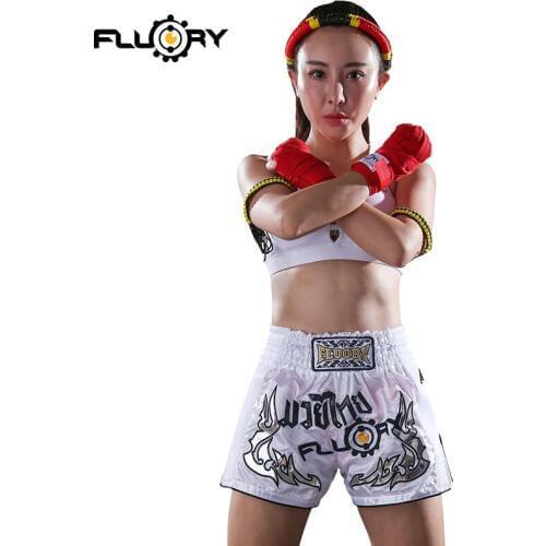 Custom muay thai shorts unisex tranning kick boxing shorts boxing punching bag equipment