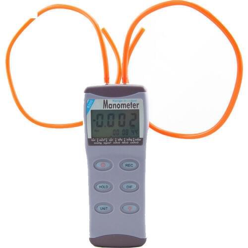 Professional Digital Pressure Gauge Meter High Accuracy Pressure range:0- 100psi Manometer Differential Pressure Meter Tester