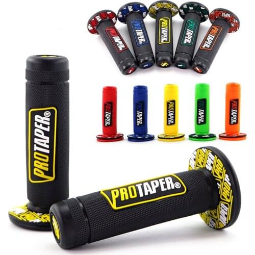Handle Grip Pro taper Motorcycle High Quality Protaper Dirt Pit Bike Motocross 7/8" Handlebar Rubber Gel Hand Grips Brake Hands