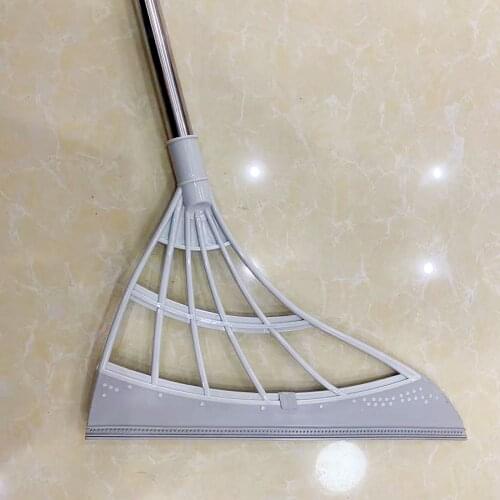 Silicone Broom Wipe Squeeze Silicone Mop for Wash Floor Clean Tools Windows Scraper Pet Hair Non-Stick Sweeping and Kitchen