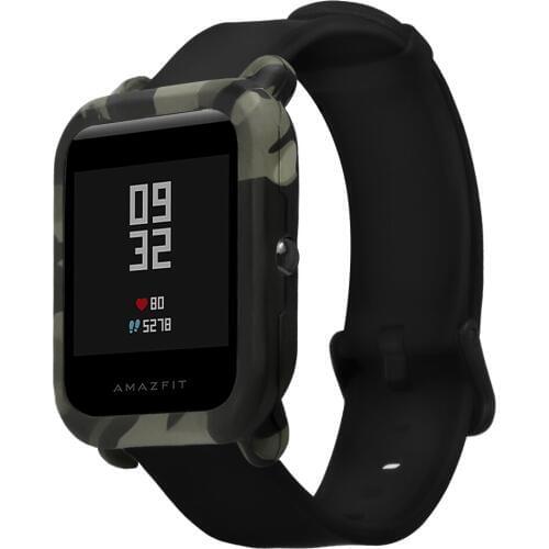 FIFATA For Xiaomi Huami Amazfit Bip Bit youth SmartWatch Silicone Cover Protective soft case for Amazfit Watch Accessoriess