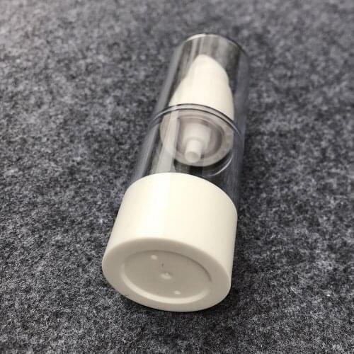 10pcs/lot 15ml 30ml 50ml 80ml 100ml Airless Pump Vacuum Toiletries Container Empty Plastic Cosmetic Bottle mini Travel Bottles
