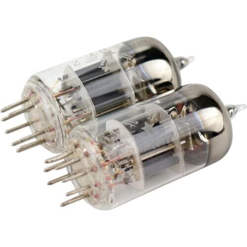 2PCS 6N1 Amplifiers Tube Class J Replace ECC85/6H1n/6AQ8/6N1-M/6N1-Q