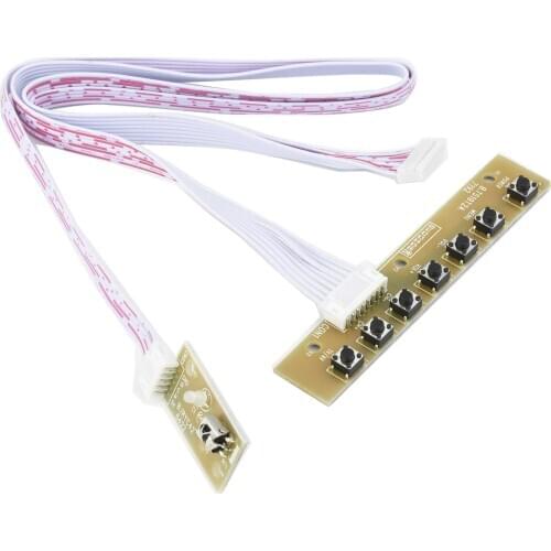 7 key board for DS.D3663LUA.A81 DVB-T2 DVB-T driver board