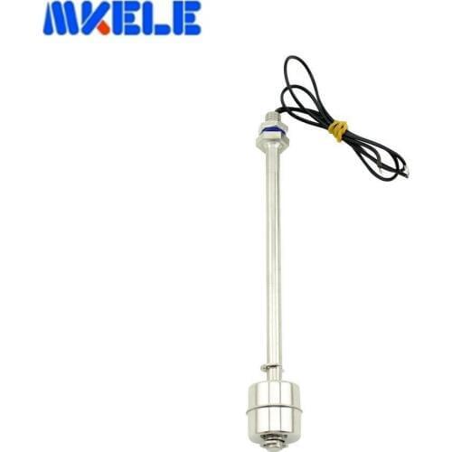 220V MK-SFS18010 180mm Stainless Steel Tank Pool Water Level Liquid Sensor Vertical Float Switch