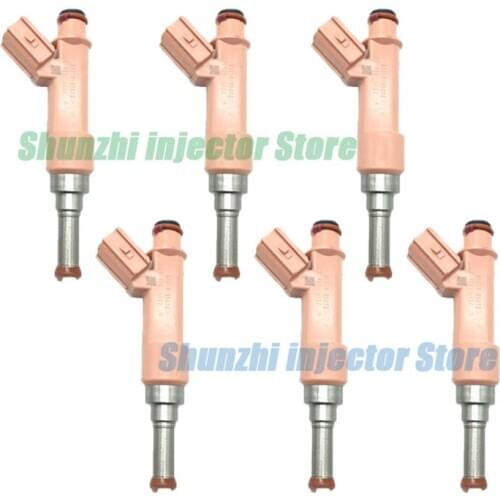 6pcs Fuel Injector Nozzle For Toyota 2009-2013 Corolla 23250-0T050 23209-0T050 232500T050 23250 0T050