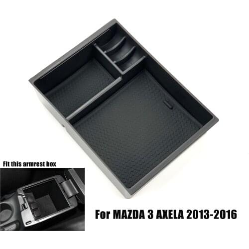 Car Armrest Storage Box Glove Box Tray Storage Box For Mazda CX5 CX-5 Atenza , Auto Accessories